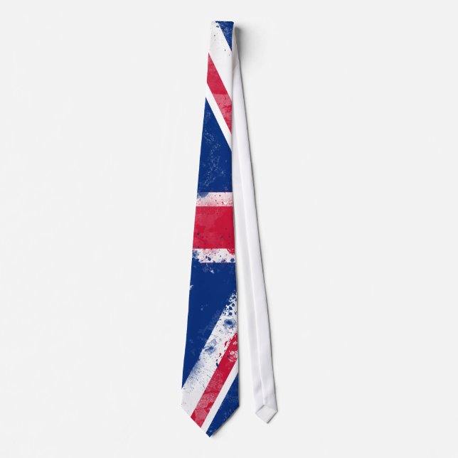 Flag of the United Kingdom or the Union Jack Tie (Front)