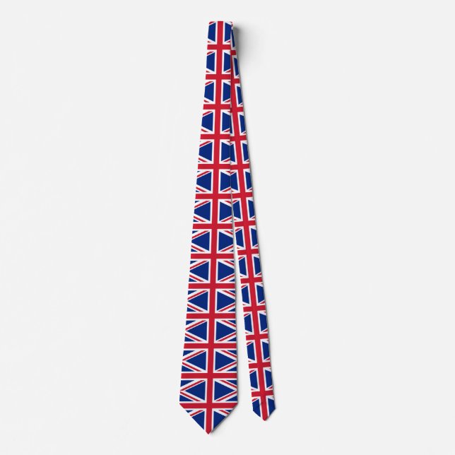 Flag of the United Kingdom pattern Tie (Front)