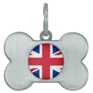 Flag of the United Kingdom Pet ID Tag