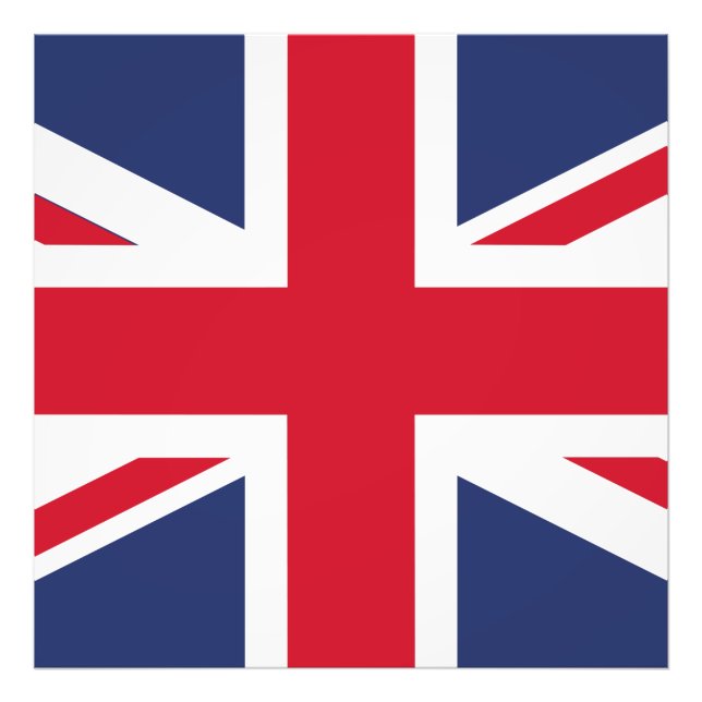 Flag of the United Kingdom Photo Print (Front)