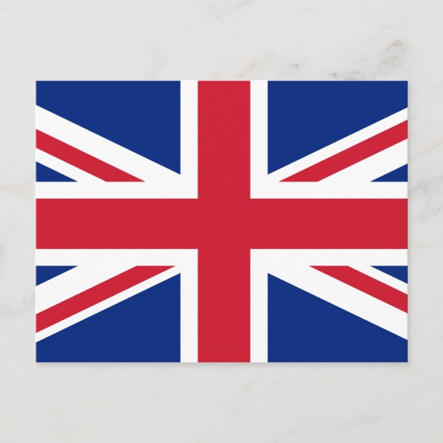 Flag of the United Kingdom Postcard (Front)
