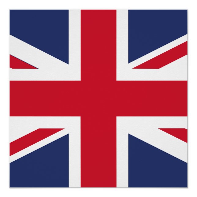 Flag of the United Kingdom Poster (Front)