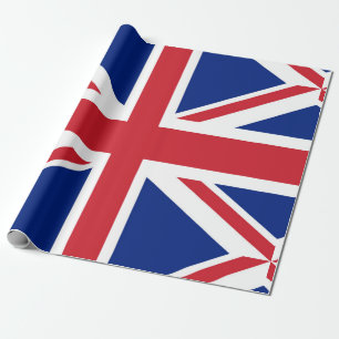 Flag of the United Kingdom. The Union Jack. Wrapping Paper