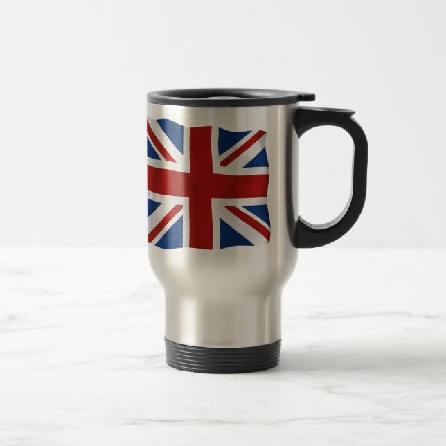 Flag of The United Kingdom Travel Mug (Right)
