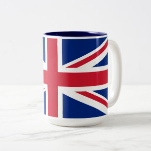 Flag of the United Kingdom Two-Tone Coffee Mug