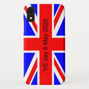 Flag of the United Kingdom VE day 2025 iPhone XR Case