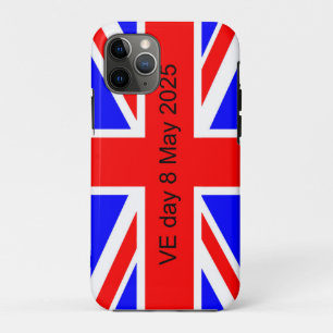 Flag of the United Kingdom VE day 2025 iPhone 11 Pro Case
