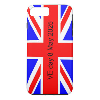 Flag of the United Kingdom VE day 2025 iPhone 8 Plus/7 Plus Case