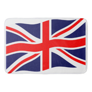 Flag of the United Kingdom + your ideas Bath Mat