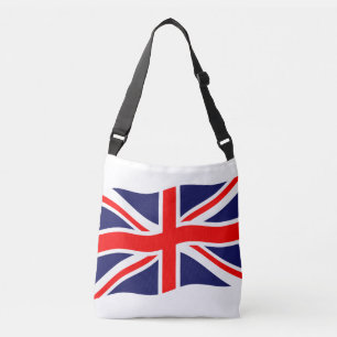 Flag of the United Kingdom + your ideas Crossbody Bag