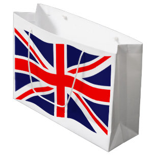 Flag of the United Kingdom + your ideas Large Gift Bag