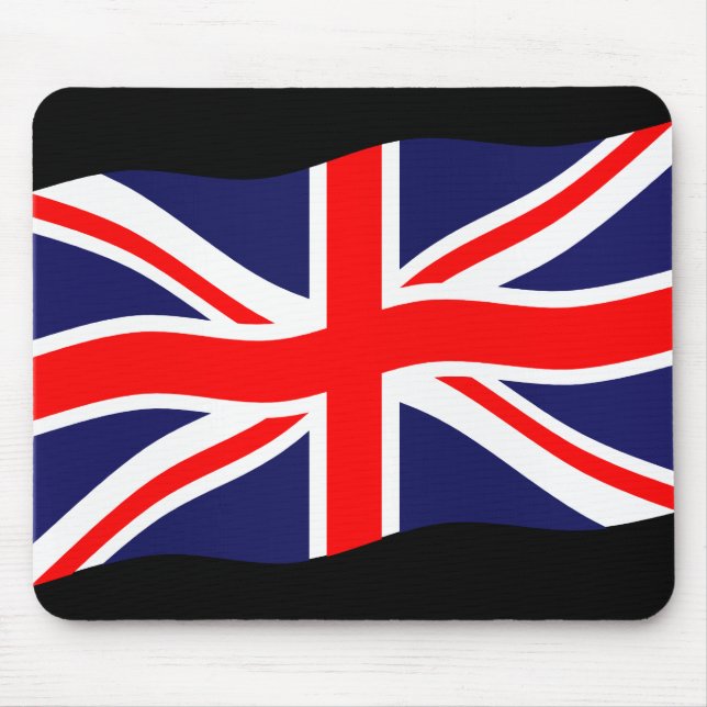 Flag of the United Kingdom + your ideas Mouse Mat (Front)