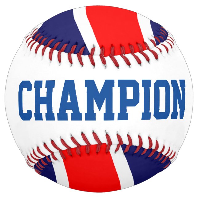 Flag of the United Kingdom + your ideas Softball (Front)