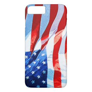 Flag of the United States Abstract Impressionism iPhone 8 Plus/7 Plus Case