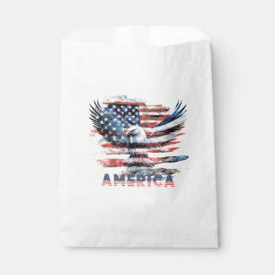 Flag of the United States. America Favour Bags
