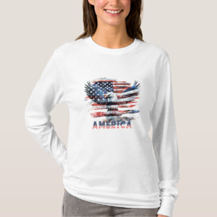 Flag of the United States. America T-Shirt