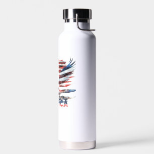 Flag of the United States. America Water Bottle