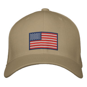 Flag of the United States of America Embroidered Hat