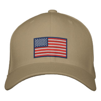 Flag of the United States of America Embroidered Hat