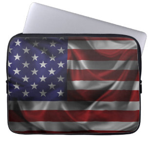 Flag Of The United States Of America Laptop Sleeve