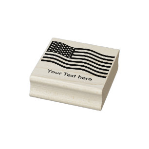 Flag of the United States of America - your ideas Rubber Stamp