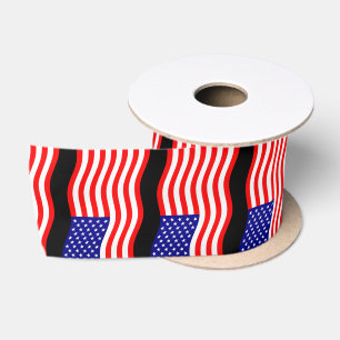 Flag of the United States of America - your ideas Satin Ribbon