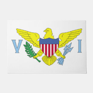 Flag of the United States Virgin Islands Doormat