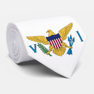 Flag of the United States Virgin Islands Tie