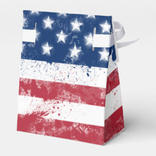 Flag of the USA Favour Box