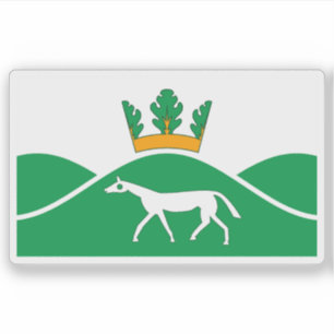 Flag of the village of Pewsey, England