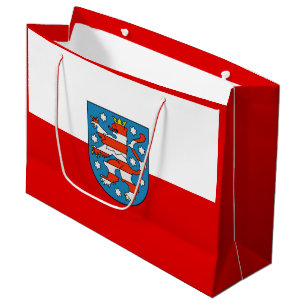 Flag of Thuringia Large Gift Bag