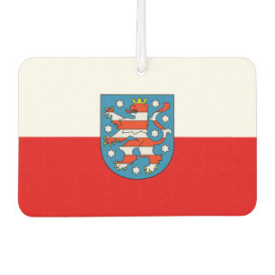 Flag of Thuringia Mouse Pad Car Air Freshener