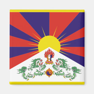 Flag of Tibet Magnet