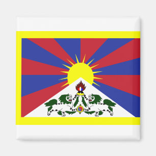 Flag of Tibet Magnet
