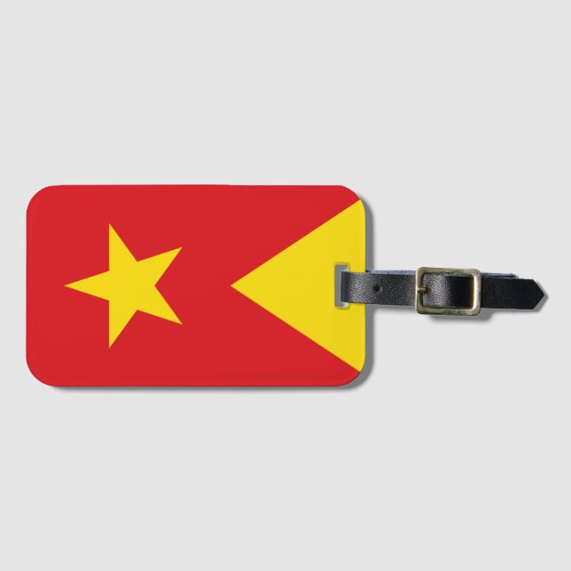 Flag of Tigray Region Luggage Tag (Front Horizontal)