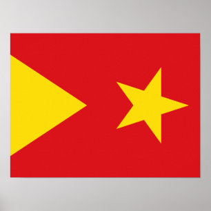 Flag of Tigray Region Poster