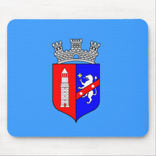 Flag of Tirana, Albania Mouse Pad