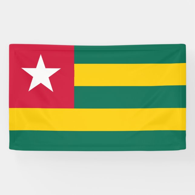 Flag of Togo Banner (Horizontal)