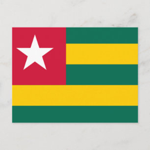 Flag of Togo Postcard