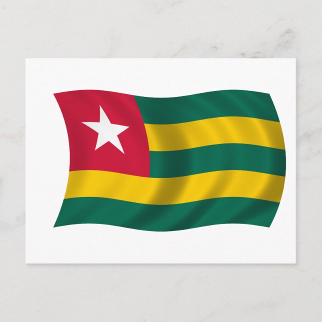 Flag of Togo Postcard (Front)