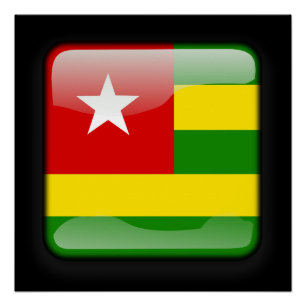 Flag of Togo Poster