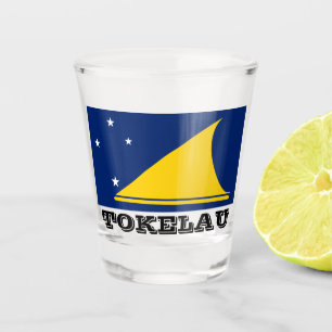 Flag of Tokelau Shot Glass