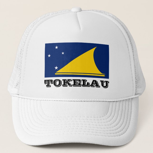 Flag of Tokelau  Trucker Hat (Front)