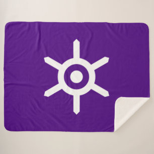 Flag of Tokyo (Japanese Capital City) Sherpa Blanket