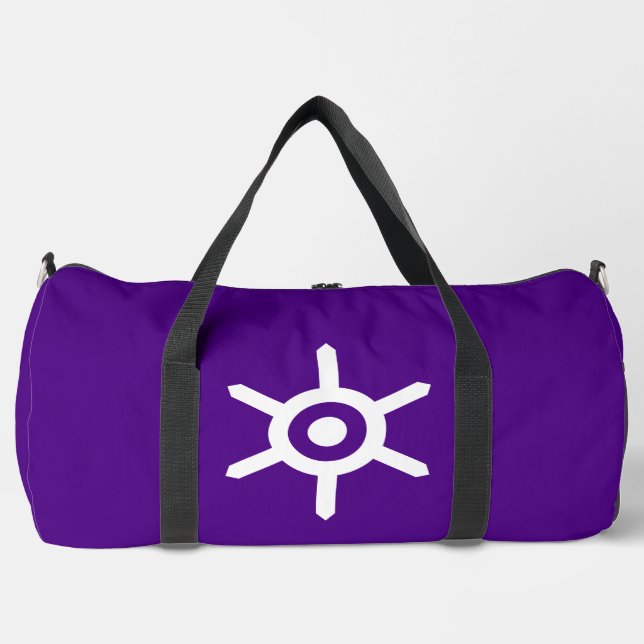 Flag of Tokyo prefecture, Japan  Duffle Bag (Front)