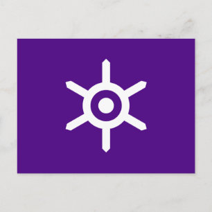 Flag of Tokyo prefecture, Japan Postcard
