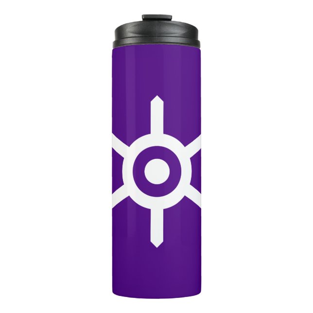Flag of Tokyo prefecture, Japan Thermal Tumbler (Front)