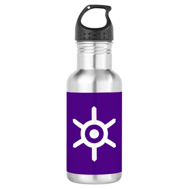 Flag of Tokyo prefecture, Japan Water Bottle (Front)