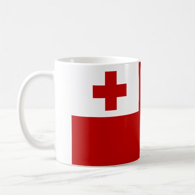 Flag of Tonga Coffee Mug (Left)