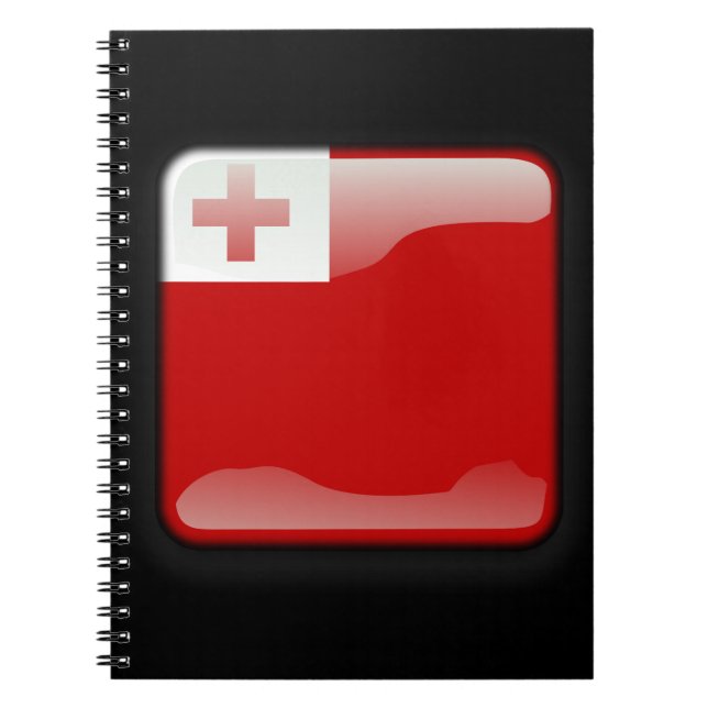 Flag of Tonga Notebook (Front)